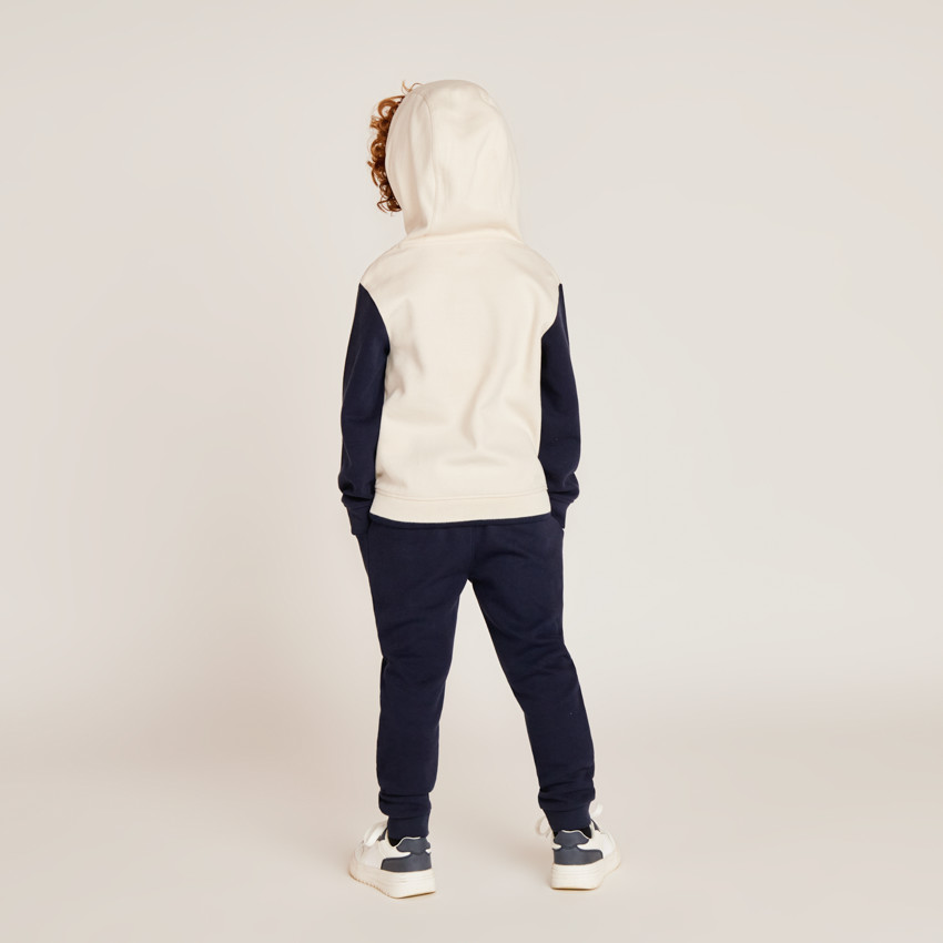 Conjunto de chándal con print de bote para niño 