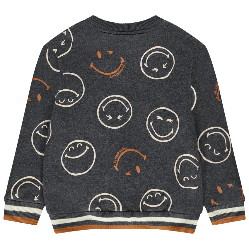 Sudadera de felpa con estampado SmileyWorld para niño 