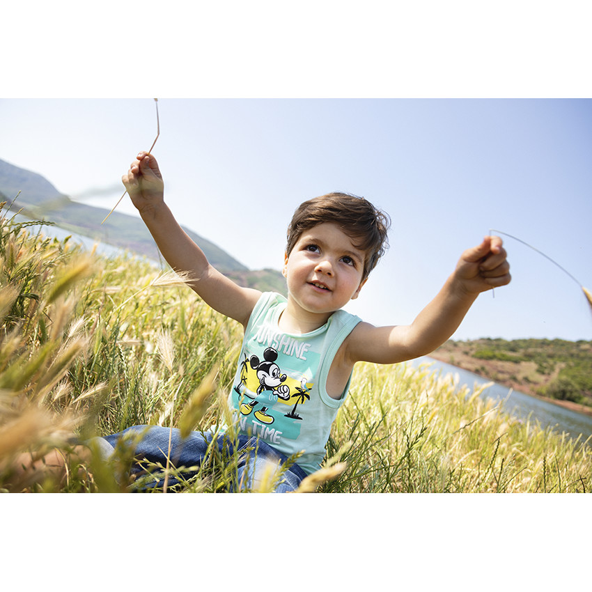 Camiseta sin mangas Mickey Disney - "Stay cool" 