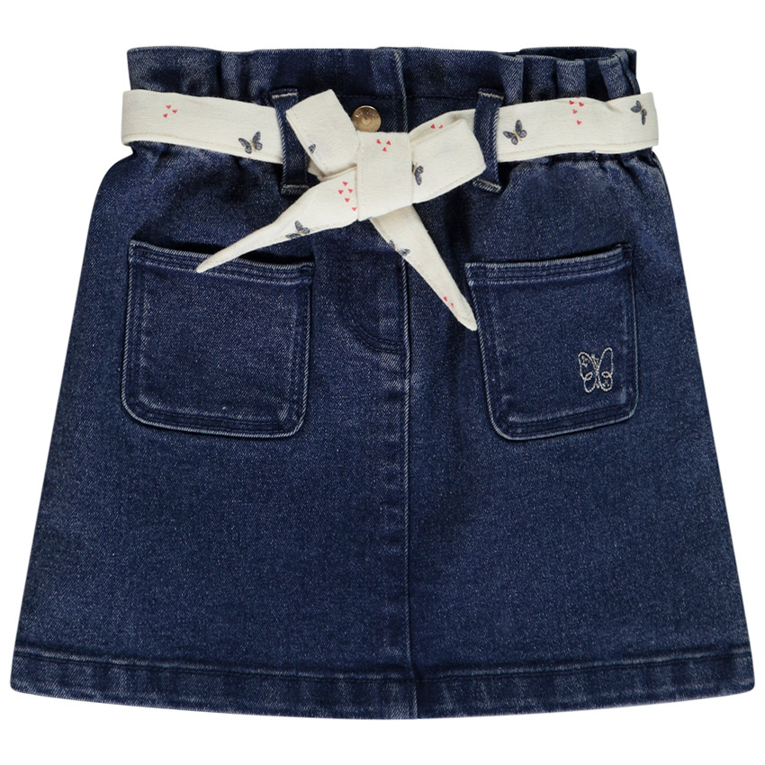 Jupe en hotsell jean bebe