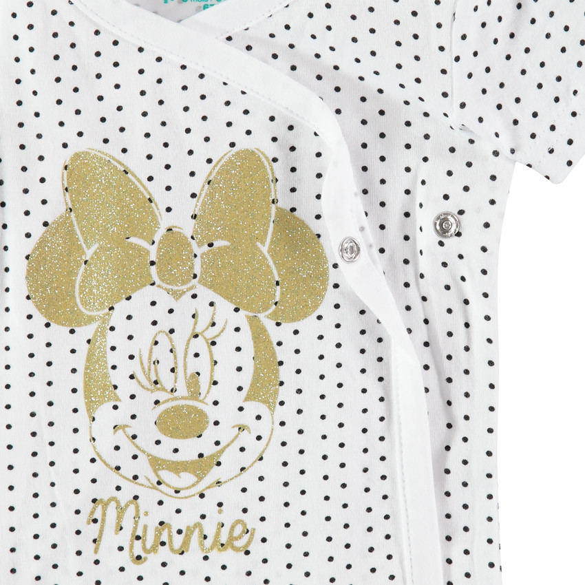 lote de 3 bodies mangas cortas print Minnie Disney 