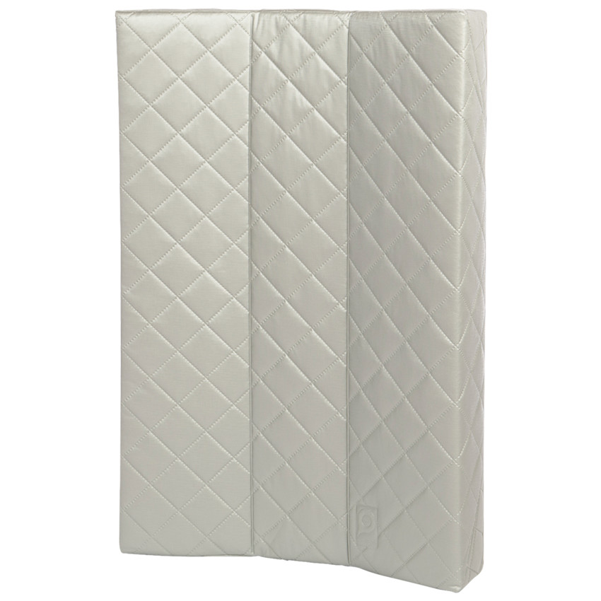 Cojín cambiador efecto gofrado Silver 