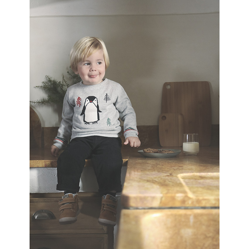 Jersey print pingüino 