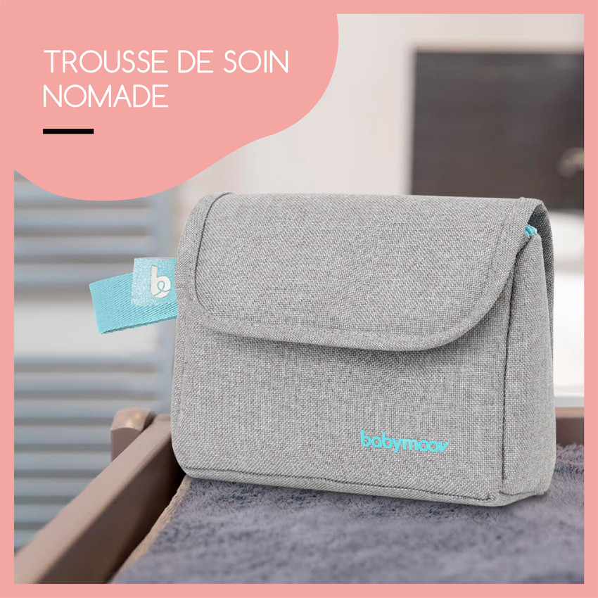 Kit de higiene compacto - Gris/Azul 