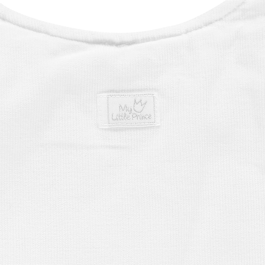 Gilet serveur en velours milleraies 