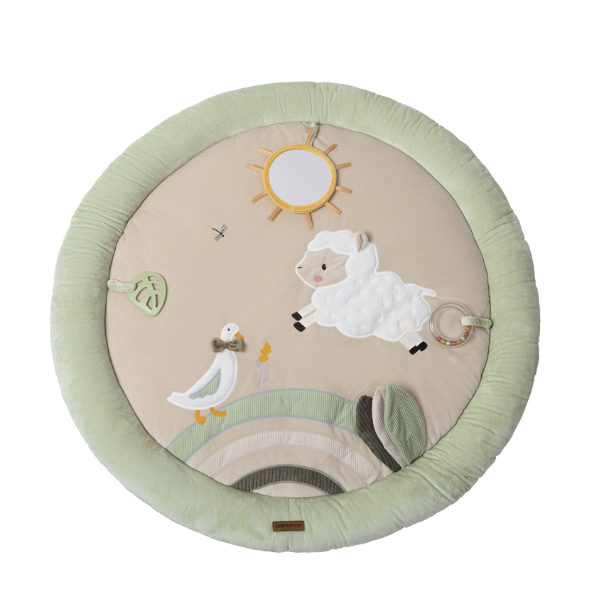 Alfombra de juego de terciopelo La Vie à la Ferme 