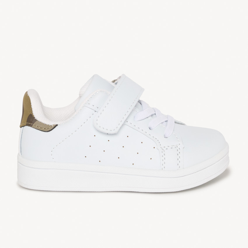 Zapatillas bajas con aplicación de camuflaje para bebé niño 