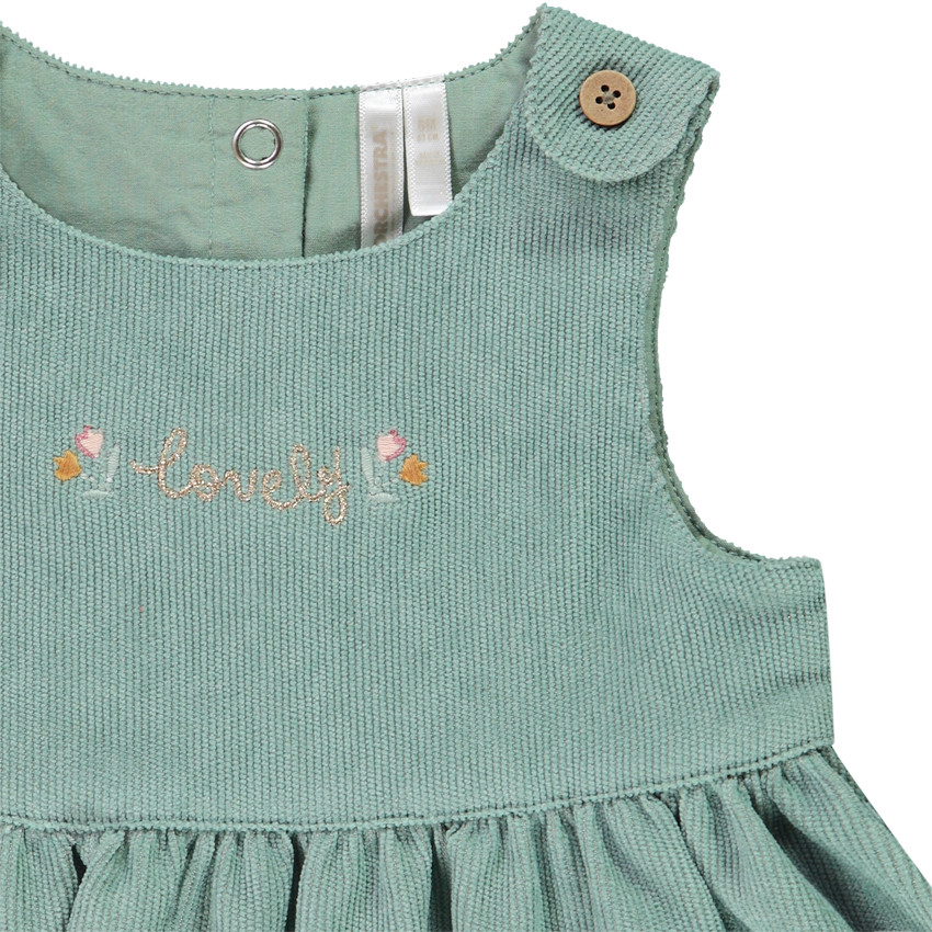 Conjunto de 2 piezas Body + Vestido de terciopelo para niña bebé  Additional Conjunto de 2 piezas Body + Vestido de terciopelo para niña bebé