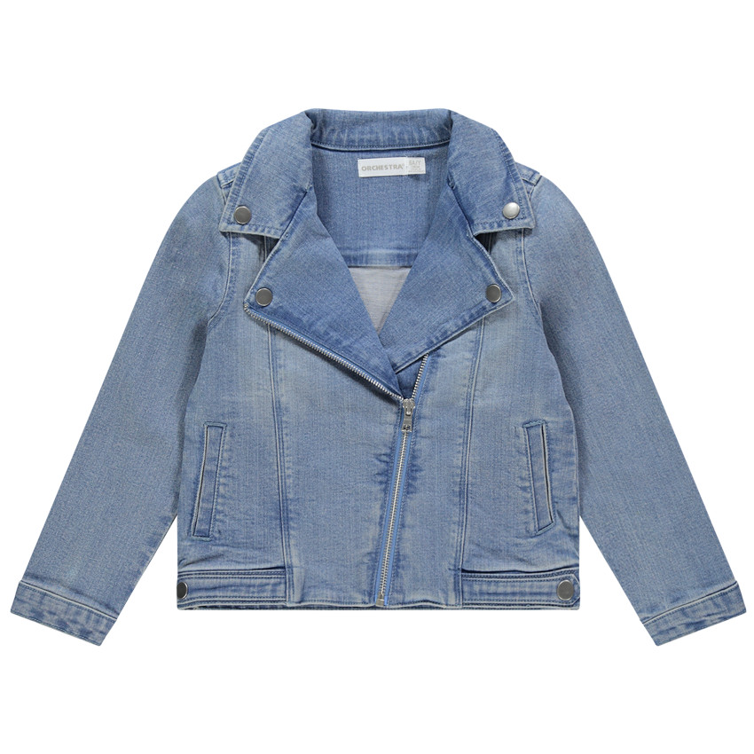 Perfecto en jean effet used  Additional Perfecto en jean effet used