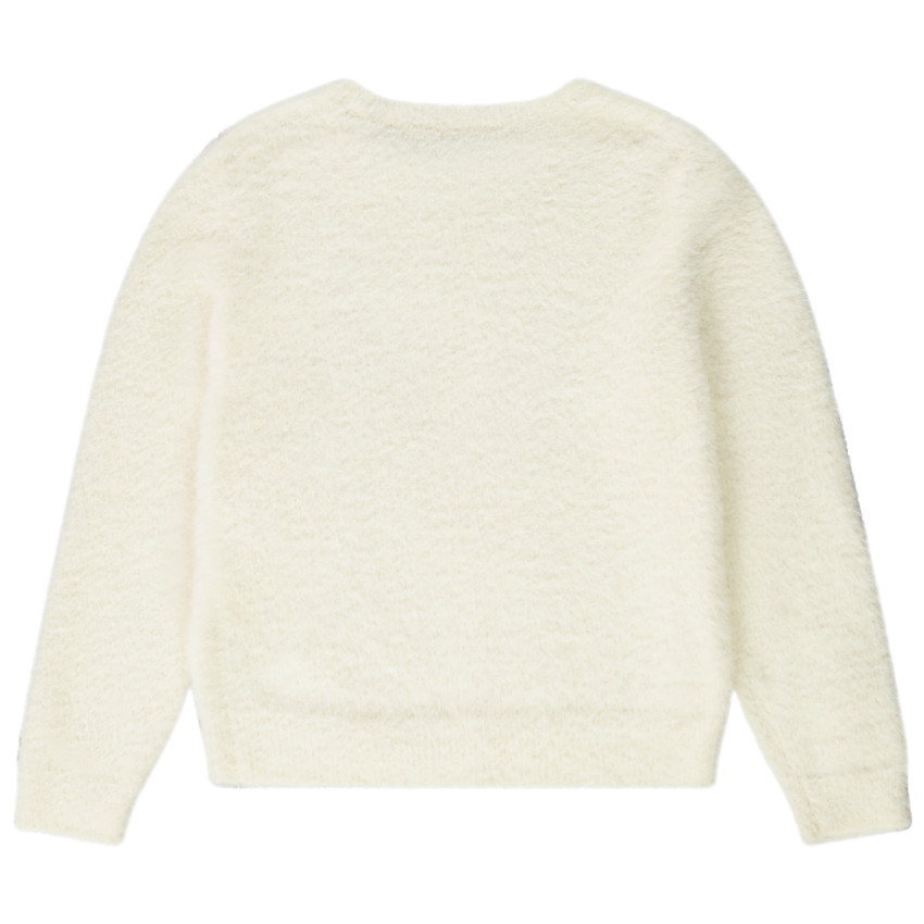 Suéter de punto con motivos de estrellas en lentejuelas para niña  Additional Suéter de punto con motivos de estrellas en lentejuelas para niña