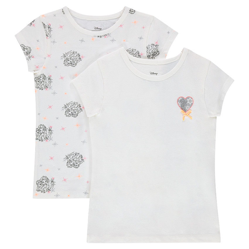 Pack de 2 bodies de algodón estampados Disney Frozen 