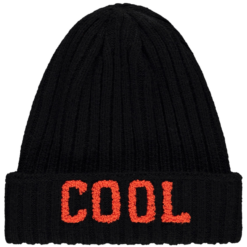 Gorro de punto acanalado y bordado Cool en bucles 3D para niño  Additional Gorro de punto acanalado y bordado Cool en bucles 3D para niño