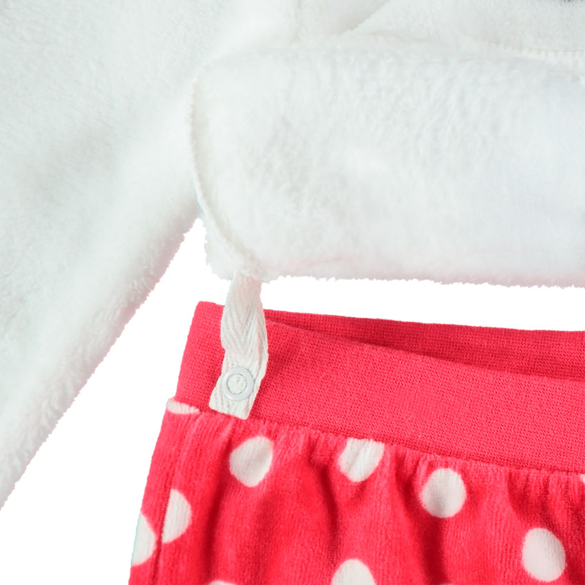 Pijama de terciopelo con bordados Minnie Disney con lunares  Additional Pijama de terciopelo con bordados Minnie Disney con lunares