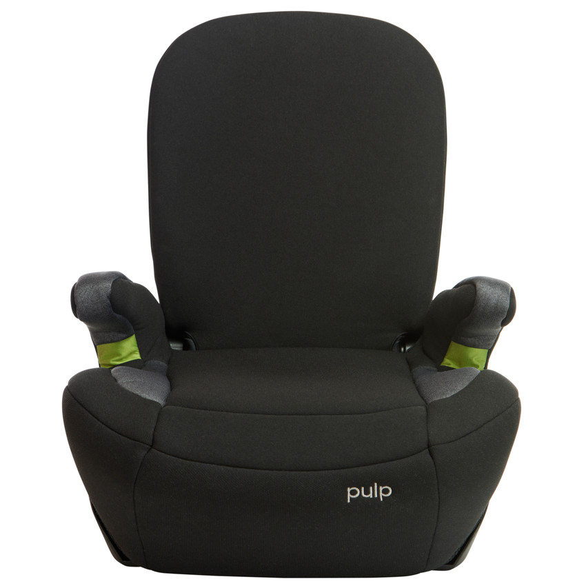 Elevador con respaldo abatible Pulp i-Size negro  Additional Elevador con respaldo abatible Pulp i-Size negro