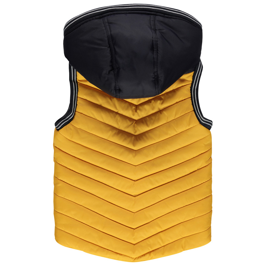 Doudoune matelassée contrastée 