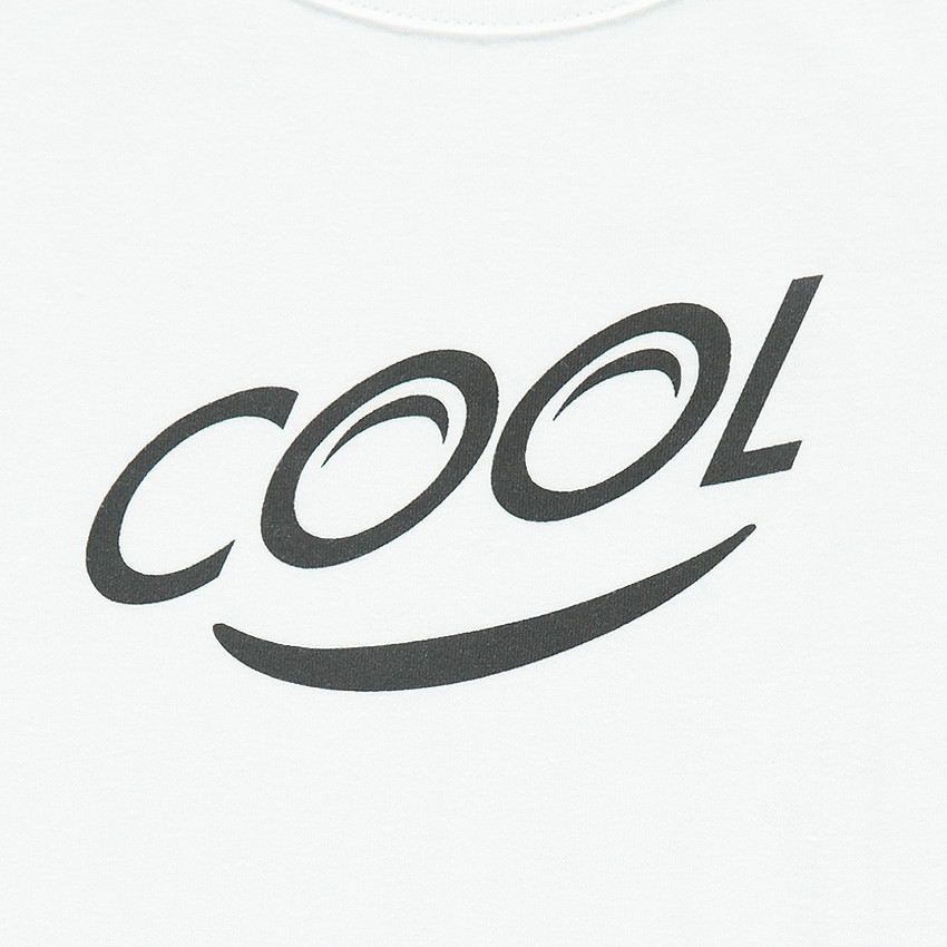 Camiseta sin mangas lisa y con mensaje estampado  "Cool" 