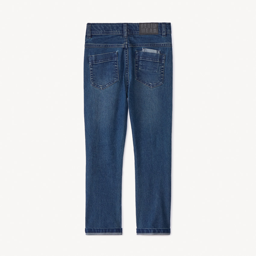 Jeans slim efecto lavado para niño.  Additional Jeans slim efecto lavado para niño.