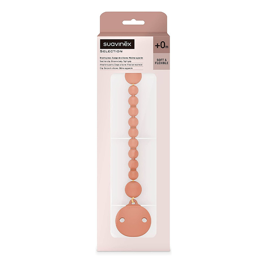 Attache-sucette Colour Essence en silicone Tuile 