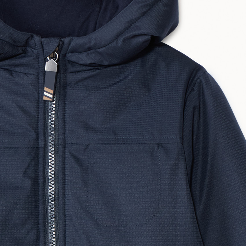 Cortavientos acolchado en ripstop para niño 