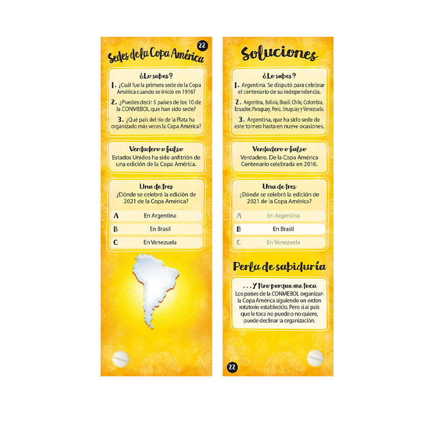 Libro de preguntas y respuestas - Fútbol +8 años 