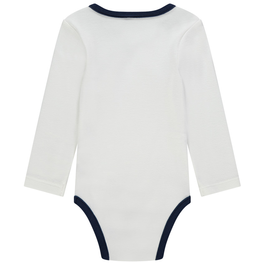 Body manches longues en coton pour bébé garçon print Mickey Disney 