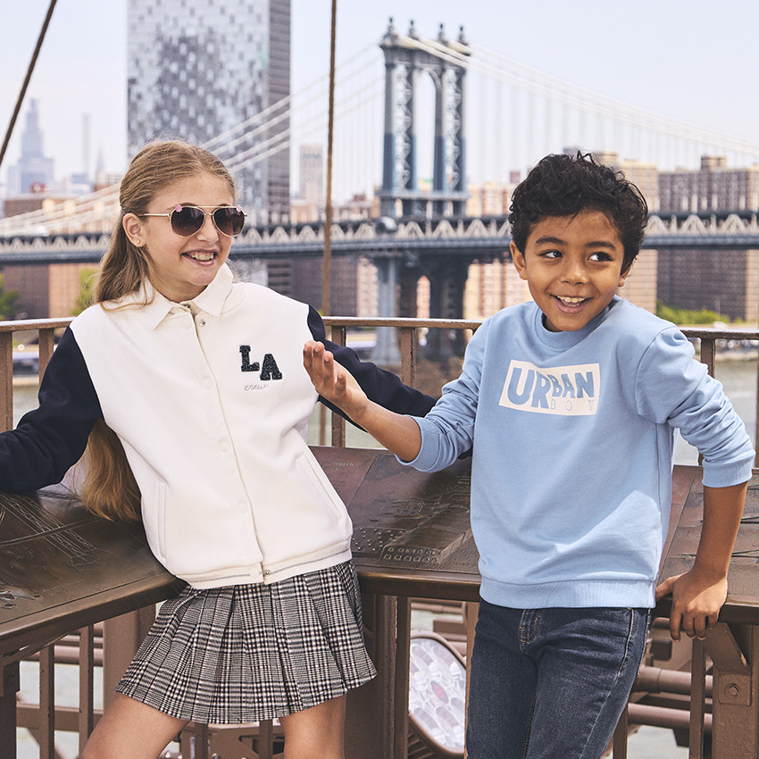 Sudadera de felpa con estampado Urban para niño 