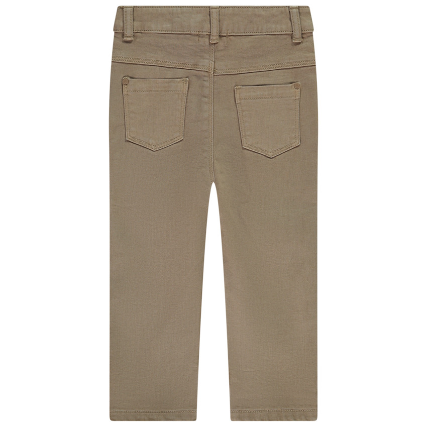 Jeans regulares con bolsillos tipo plastrón para bebé niño 
