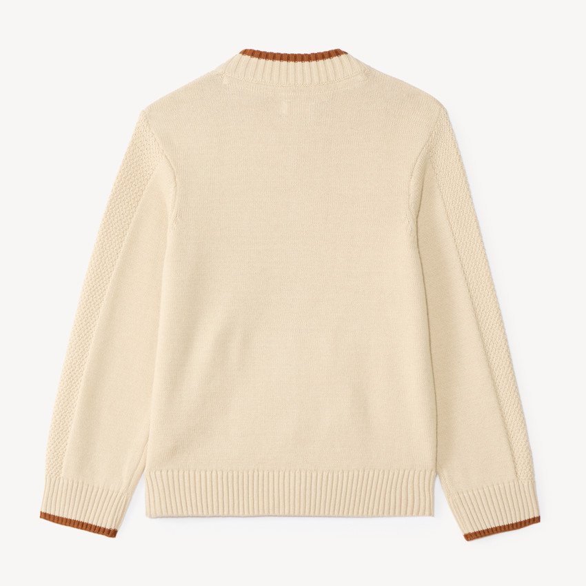 Gilet zippé en tricot garçon 
