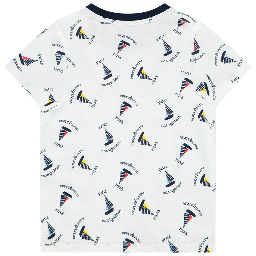 Camiseta manga corta motivo barcos  Additional Camiseta manga corta motivo barcos