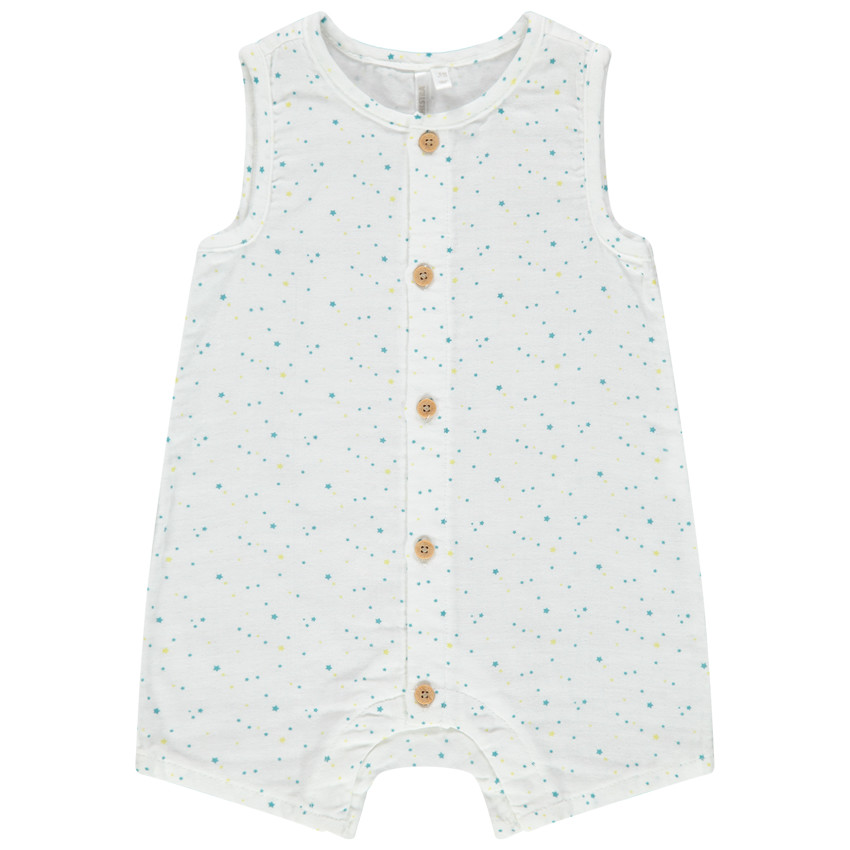 Mono corto con estampado all over de estilo retro  Additional Mono corto con estampado all over de estilo retro