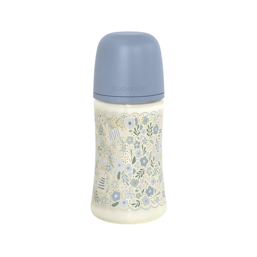 Biberón con tetina fisiológica SX PRO M 270ml Wonderland Liberty azul 