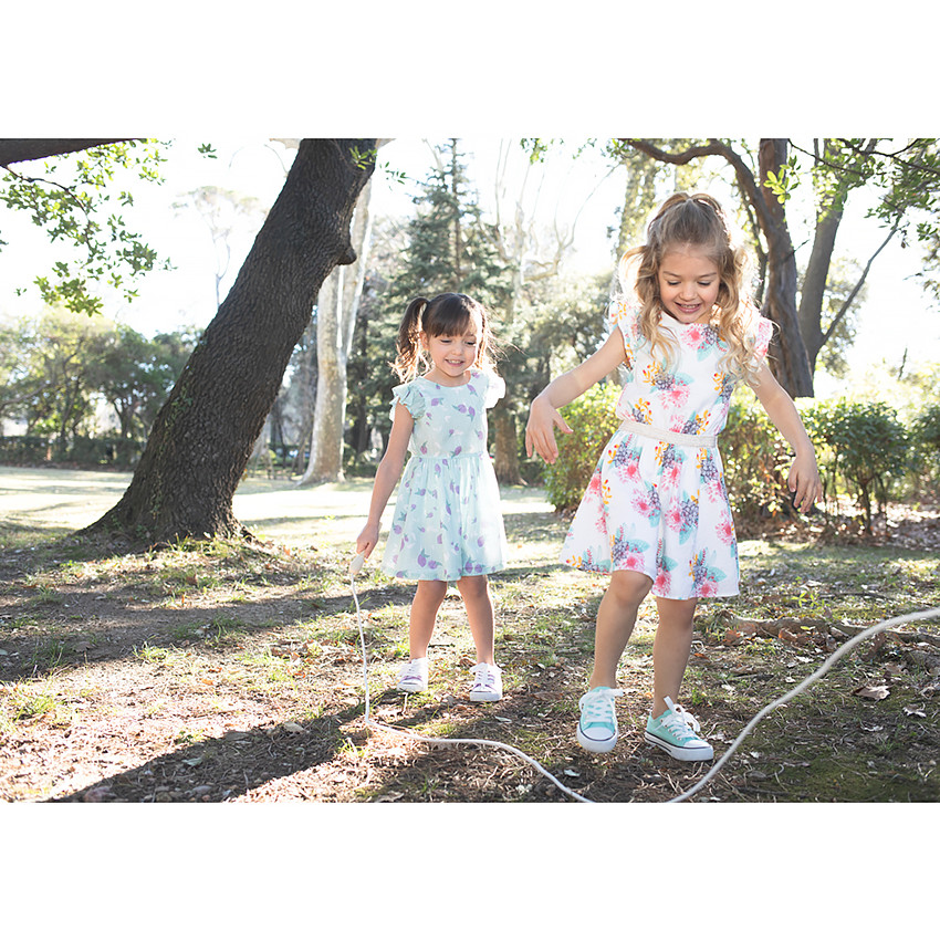 Vestido manga corta volantes  Additional Vestido manga corta volantes