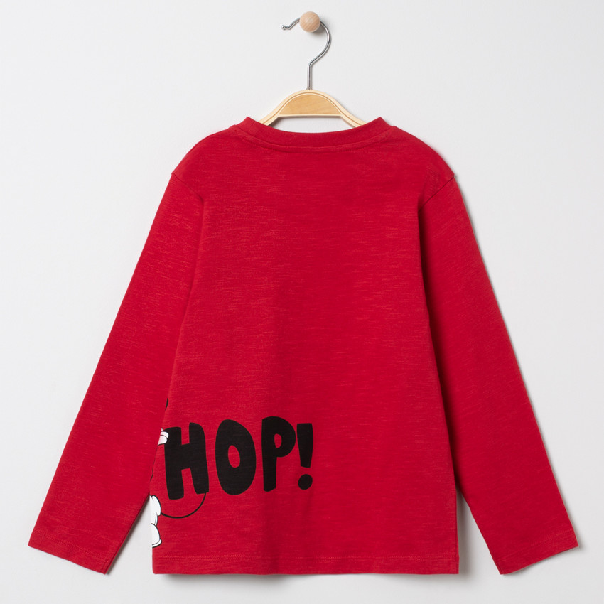 T-shirt manches longues print Mickey Disney 