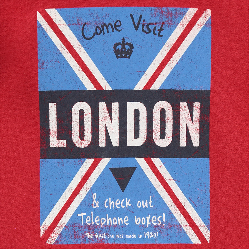 Chándal con bandera estampada 