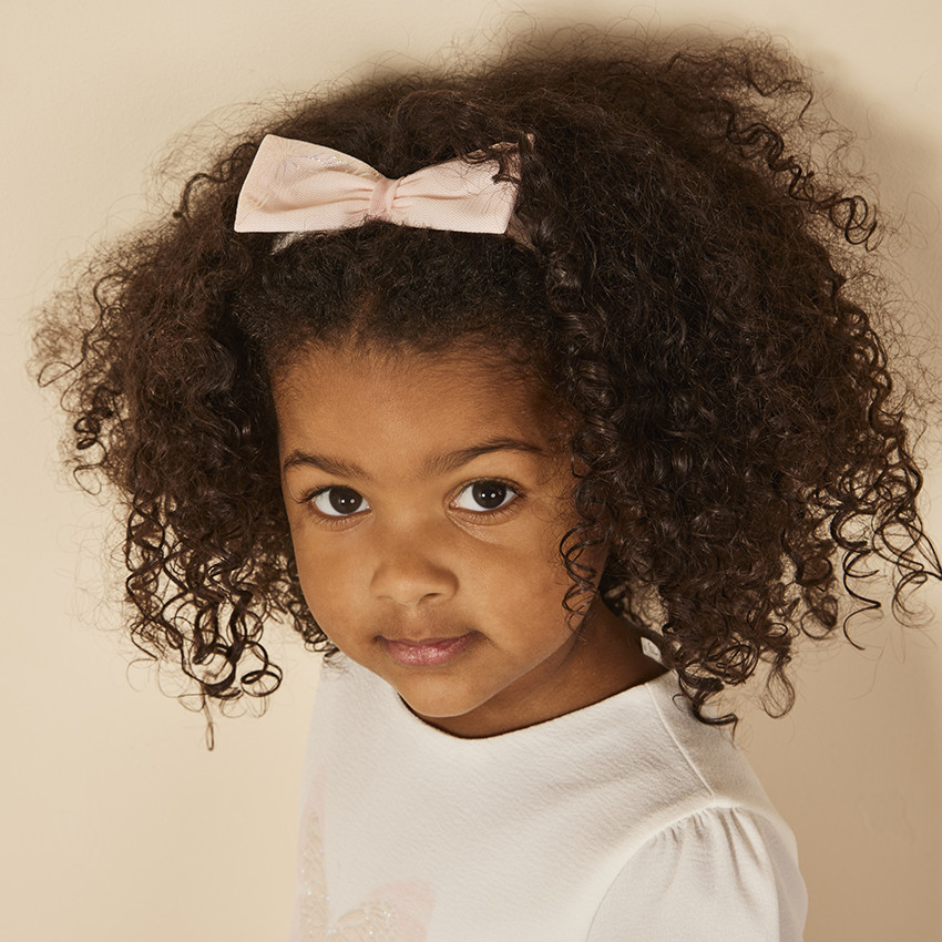 Conjunto de 2 piezas vestido de manga larga + diadema para bebé niña 