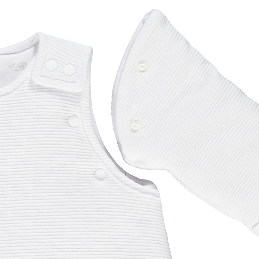 Pelele especial para prematuros con mangas largas desmontables en poliéster forrado de algodón TOG 2 
