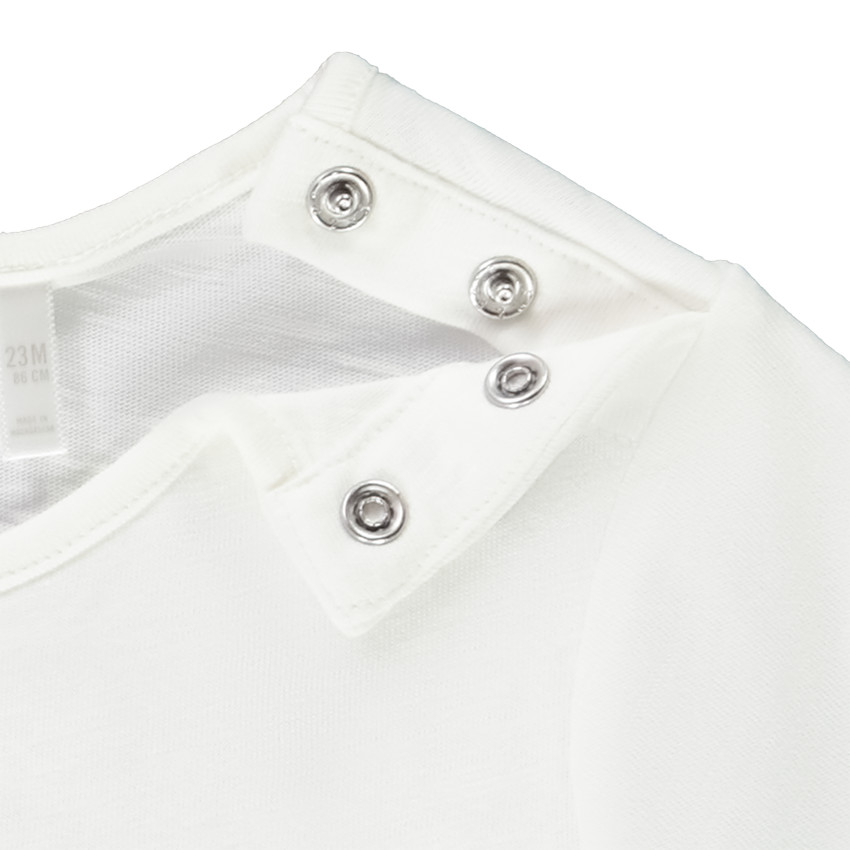 Conjunto de 2 piezas en jersey con estampado Hawaii para bebé niño. 