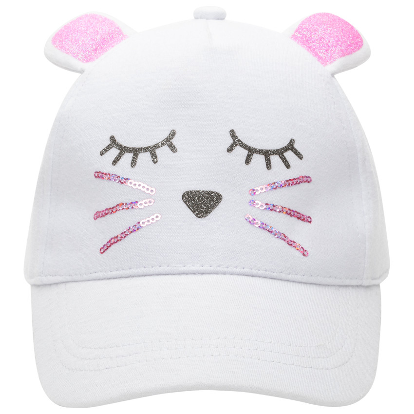 Gorra ratón orejas y detalles brillantes 