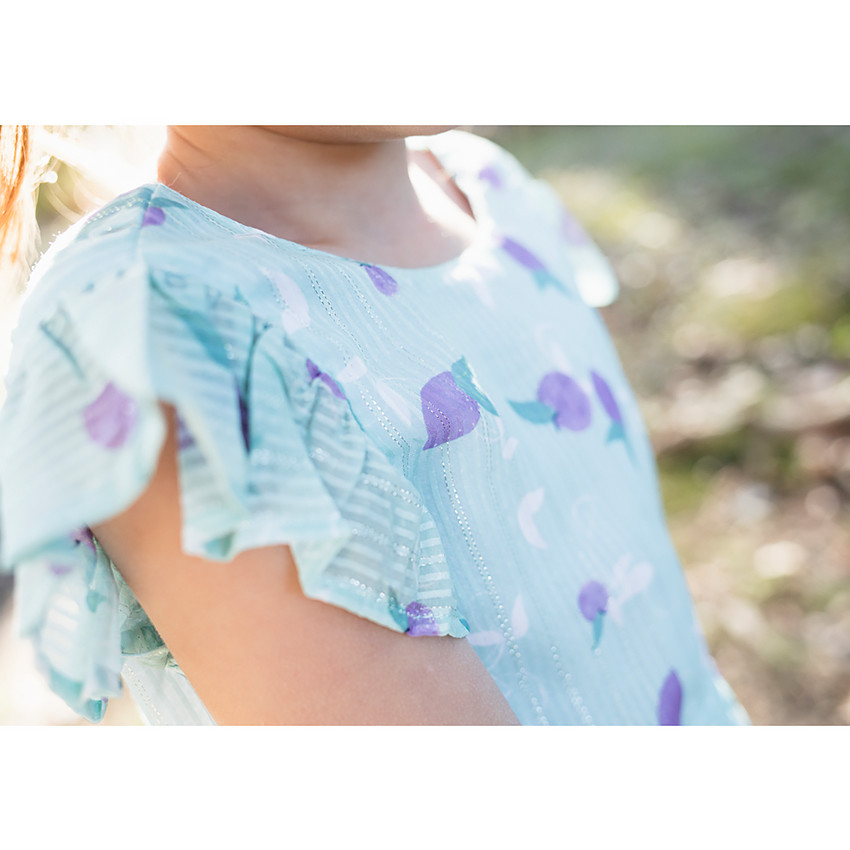 Vestido manga corta volantes  Additional Vestido manga corta volantes