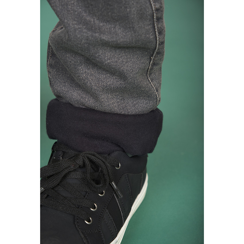 Pantalones vaqueros slim en denim liso para niño 