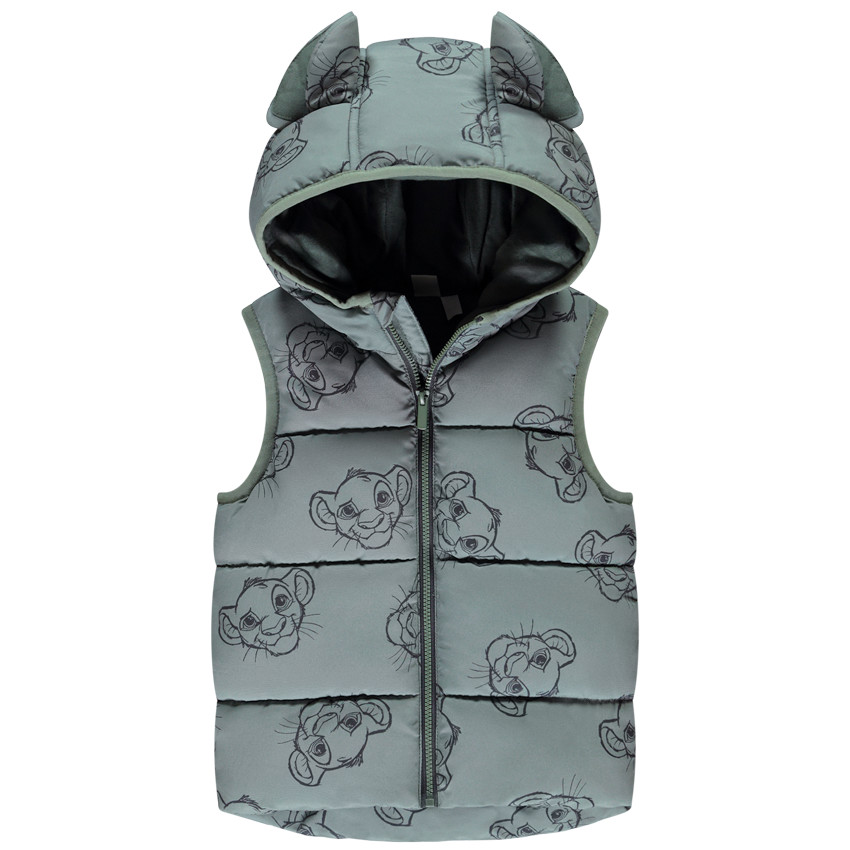 Chaleco acolchado estampado Simba Disney para bebé niño 