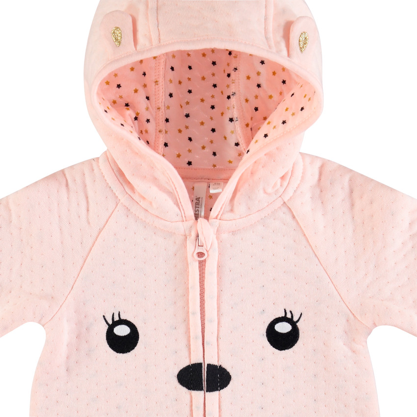 Mono largo con capucha 