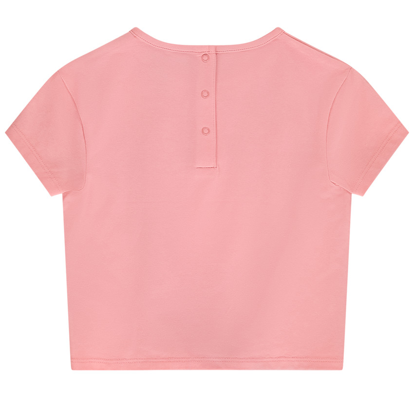 Camiseta manga corta Skye La Patrulla Canina + lazo fantasía para bebé niña 