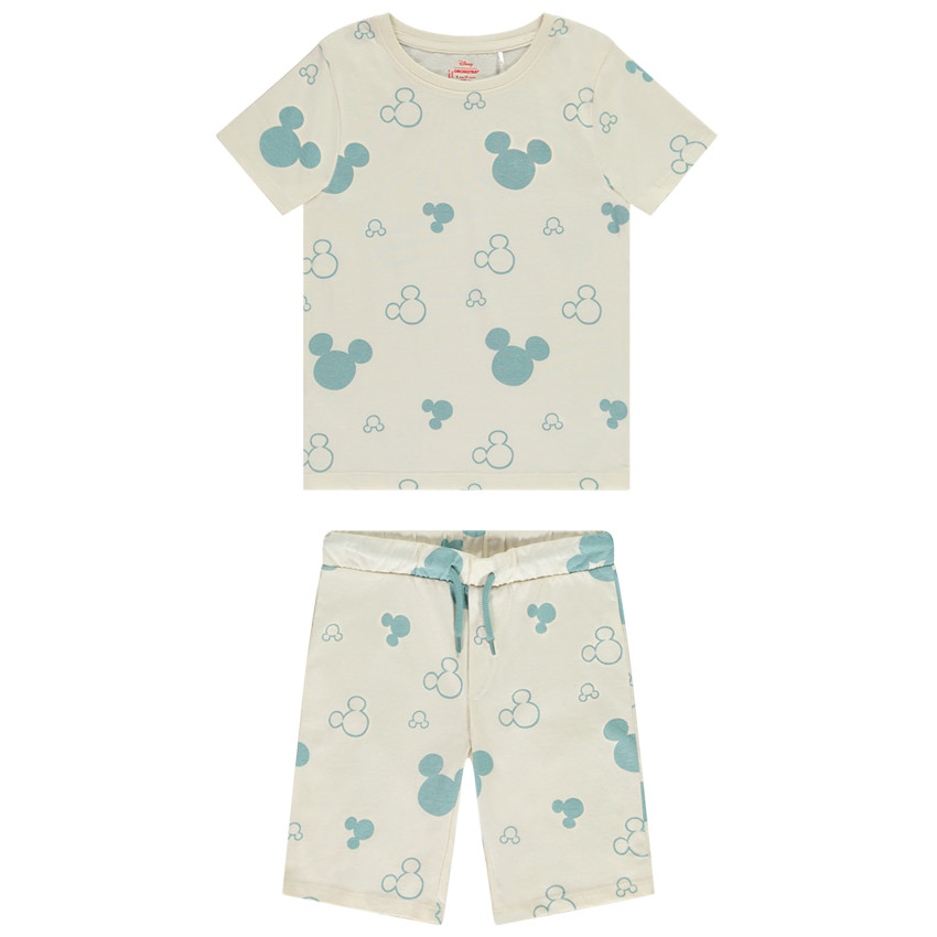 Set pyjama court imprime Mickey Disney pour bebe garcon Orchestra