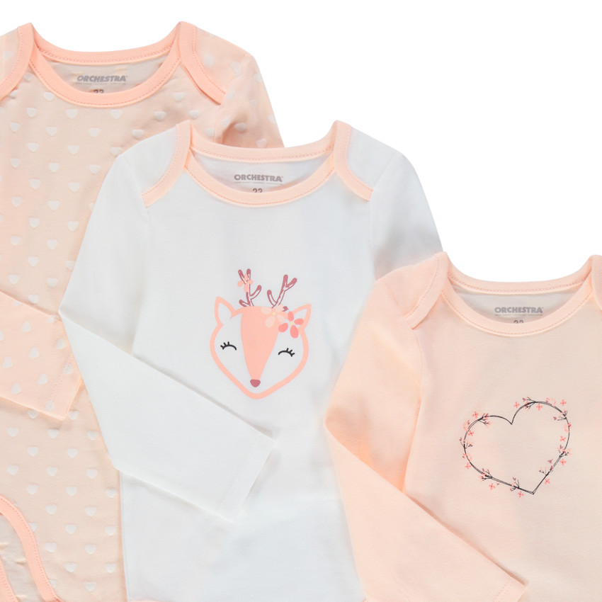 Pack 5 bodies manga larga  Additional Pack 5 bodies manga larga