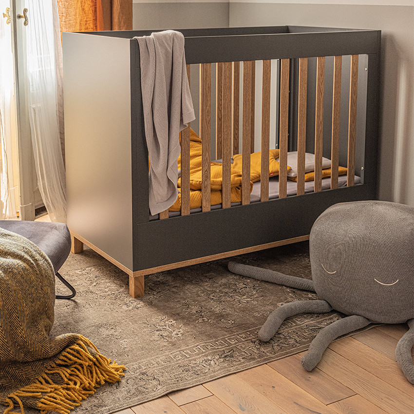 Juego de cama edredón y almohada Pure mostaza 