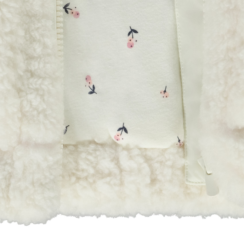 Chaleco sin mangas de sherpa para niña 