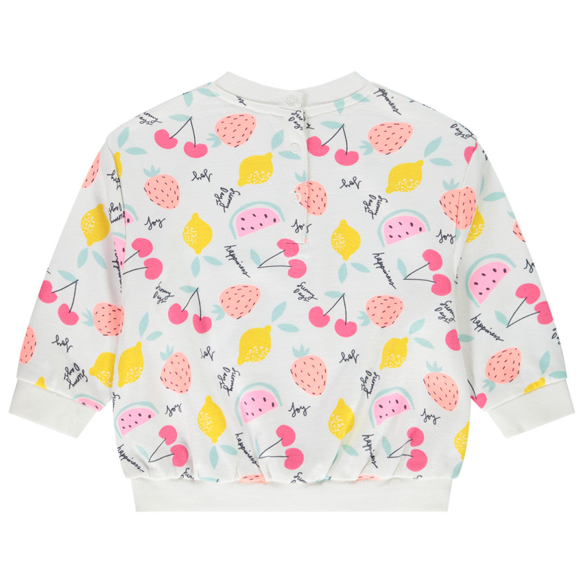 Sudadera oversize para bebé niña 