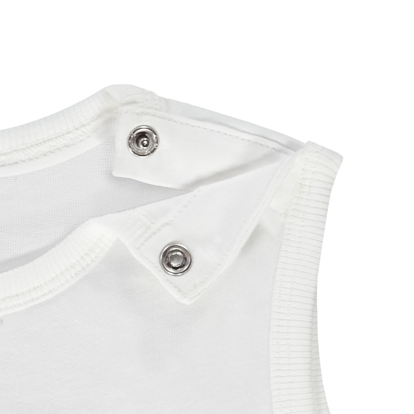 Conjunto corto de 2 piezas a micro cuadros para bebé niño 