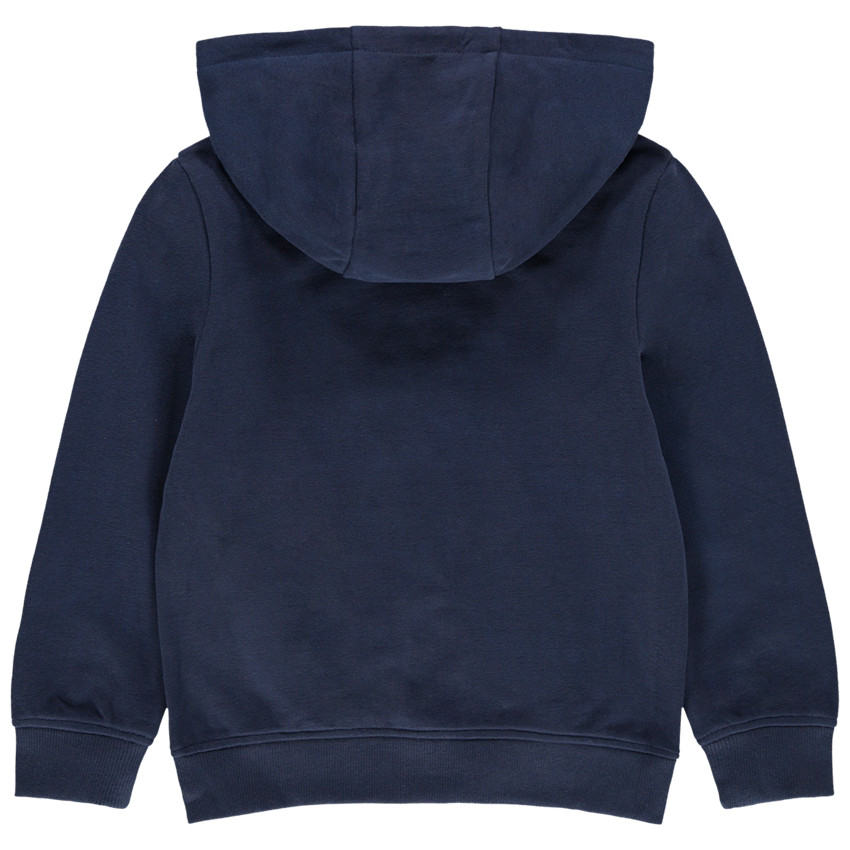 Chaqueta con capucha con cremallera y estampado de dinosaurio 